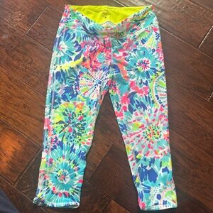 Lily Pulitzer Colorful Athletic Leggings